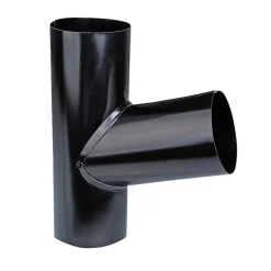 PLASTMO SORT 90 MM GRENRØR