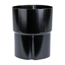 PLASTMO SORT STÅL SORT 75 MM RØRSAMLEMUFFE