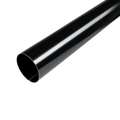 PLASTMO SORT STÅL SORT 75 MM NEDLØBSRØR