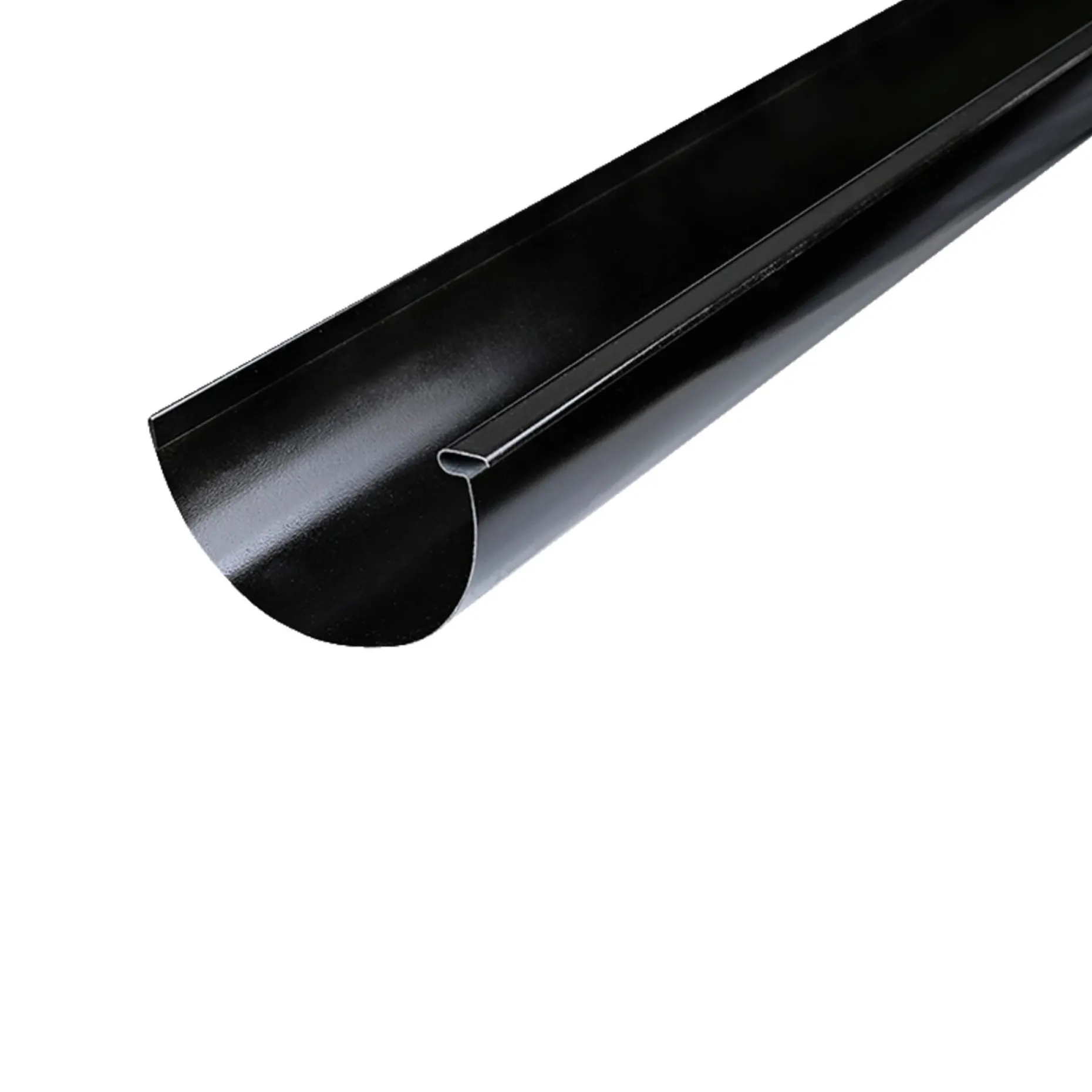 PLASTMO SORT STÅL SORT NR. 12 TAGRENDE 3 M