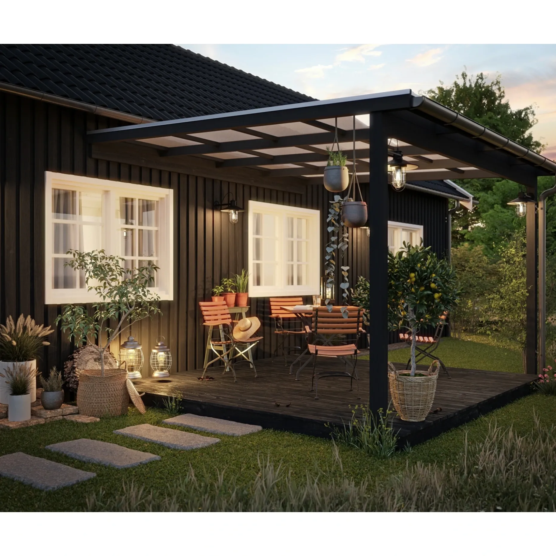 PLASTMO TWINLITE TERMOTAG 16 X 980 X 3600 MM RØG