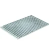 PLASTMO VARIO 30/10 MM 100X50 CM RIST 100X50 CM GALVANISERET STÅL