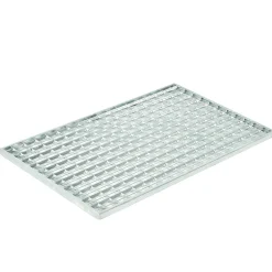PLASTMO VARIO V-DESIGN 75X50 CM RIST 75X50 CM GALVANISERET STÅL