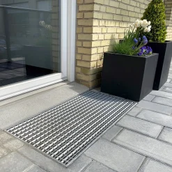 PLASTMO VARIO V-DESIGN 75X50 CM RIST 75X50 CM GALVANISERET STÅL