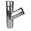 PLASTMO ZINK 75 MM GRENRØR