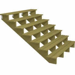 PLUS 7 TRIN TERRASSETRAPPE 1800 X 1220 MM