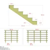 PLUS 6 TRIN TERRASSETRAPPE 1200 X 1050 MM