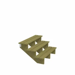 PLUS 3 TRIN TERRASSETRAPPE 1200 X 540 MM