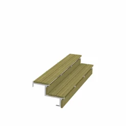 PLUS 2 TRIN TERRASSETRAPPE 1800 X 370 MM
