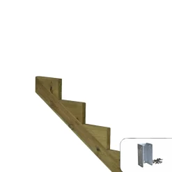 PLUS 4 TRIN TRAPPEVANGE 42 X 680 MM