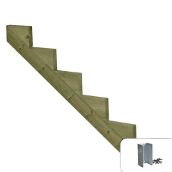PLUS 6 TRIN TRAPPEVANGE 42 X 1020 MM