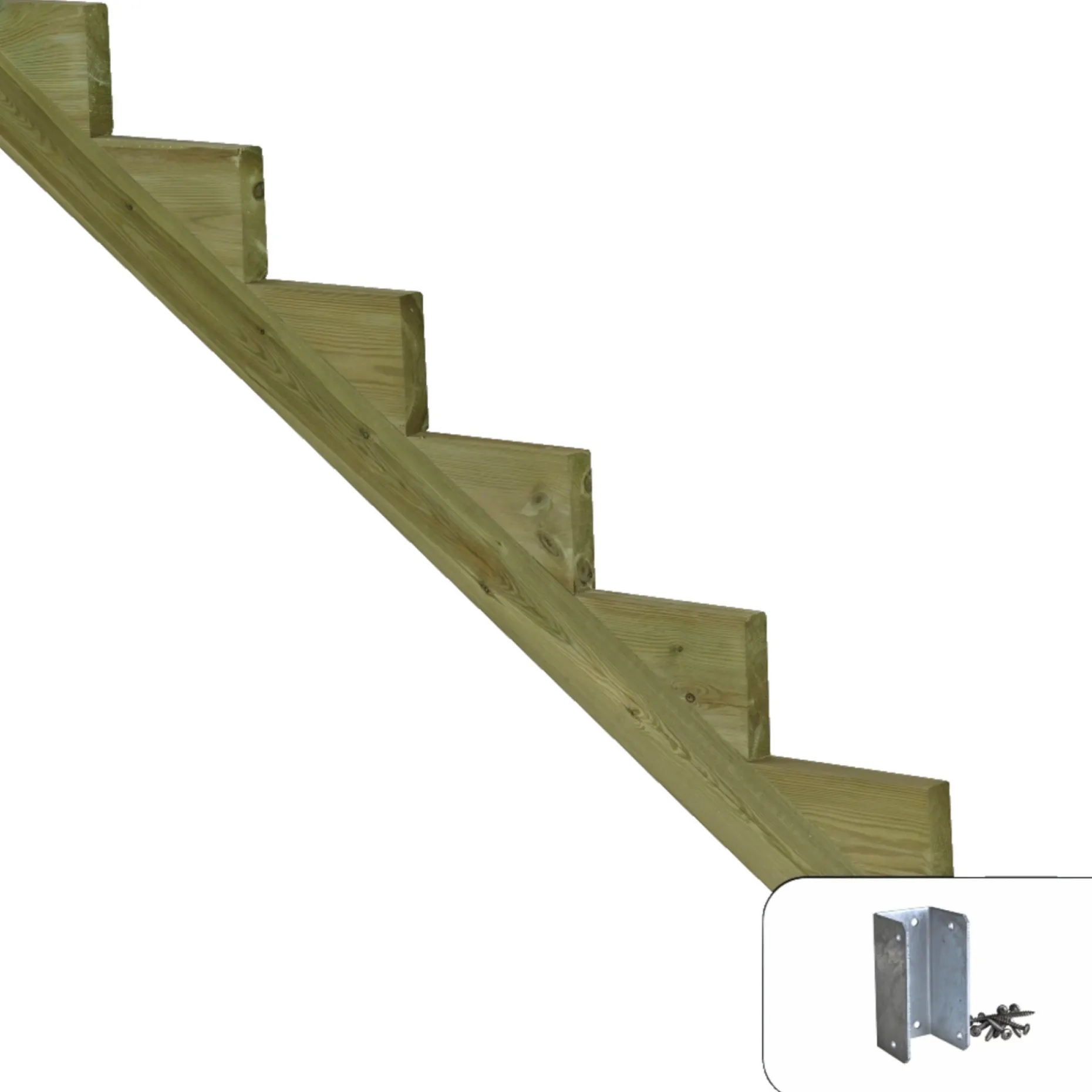 PLUS 7 TRIN TRAPPEVANGE 42 X 1190 MM
