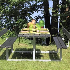 PLUS BASIC BORDBÆNKESÆT SORT