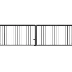 PLUS BASIC DOBBELTLÅGE PULVERLAKERET 300 X 85 CM