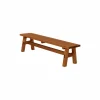 PLUS COUNTRY PLANKEBÆNK TEAK 177 CM