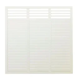 PLUS DECORA HEGN FUNGICIDBEHANDLET & GRUNDMALET 2 GANGE HVID 180 X 180 CM