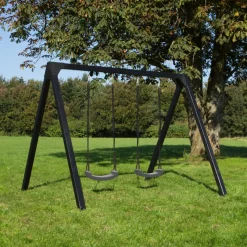 PLUS GYNGESTATIV SORT NÅLETRÆ