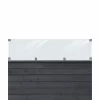 PLUS KLINK PROFILHEGN TRYKIMPRÆGNERET OG GRUNDMALET SORT 174 X 125 CM