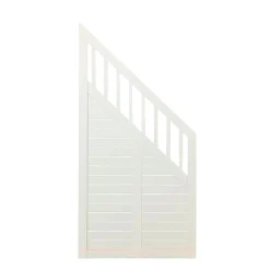 PLUS NOSTALGI HEGN FUNGICIDBEHANDLET & GRUNDMALET 2 GANGE HVID 90 X 180 CM