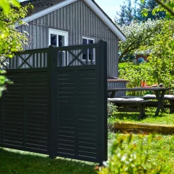 PLUS NOSTALGI HEGN FUNGICIDBEHANDLET & GRUNDMALET 2 GANGE SORT 90 X 180 CM