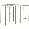 PLUS OUTDOOR FITNESSSTATIV 220 X 138 X 380 CM NATUR