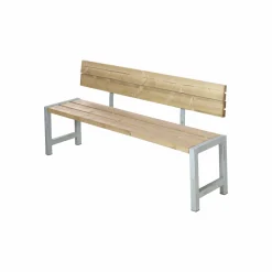 PLUS PLANKEBÆNK GYLDENBRUN 176 CM