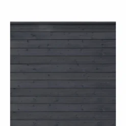 PLUS PROFILHEGN TRYKIMPRÆGNERET OG GRUNDMALET SORT 174 X 166 CM