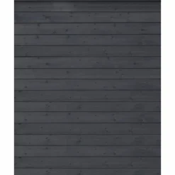 PLUS PROFILHEGN TRYKIMPRÆGNERET OG GRUNDMALET SORT 174 X 203 CM