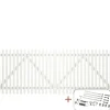 PLUS SKAGEN LÅGE FUNGICIDBEHANDLET OG GRUNDMALET 2 GANGE HVID 300 X 120 CM