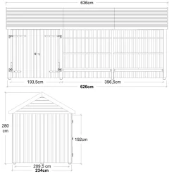 PLUS STANDARD HAVEHUS 14,5 M2