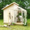 PLUS UDERUM REDSKABSRUM M/DRIVHUS 6,6 M2