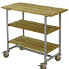 PLUS URBAN SERVERINGSVOGN NATUR NÅLETRÆ / STÅL