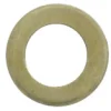 PN BESLAG DØRRING 17X10X3 MM MESSING 6 STK