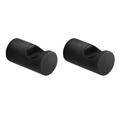 PRESSALIT HOME CURVE, 2 STK. HÅNDKLÆDEKROG MAT SORT