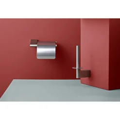 PRESSALIT STYLE TOILETPAPIRHOLDER BØRSTET STÅL