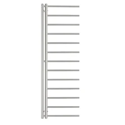 PRESTIGE APOLLO HÅNDKLÆDETØRRER, CENTRAL- OG FJERNVARME BØRSTET STÅL 500X1500MM