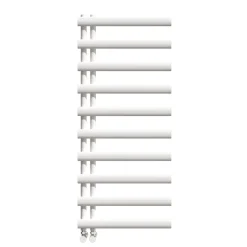 PRESTIGE KOBE KOBE HÅNDKLÆDETØRRER, CENTRAL- OG FJERNVARME HVID 500X1160MM