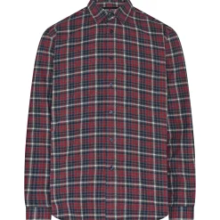 PROACTIVE CLASSIC FIT SKJORTE 3XL RØD/GRÅ