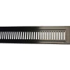 PURUS 800 MM RIB, SORT AFLØBSRIST 92.50 X 800 MM