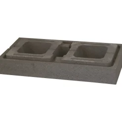 RBR NORDIC-WALL AFDÆKNING STØTTEMUR 10 X 30 X 60 CM KOKSGRÅ