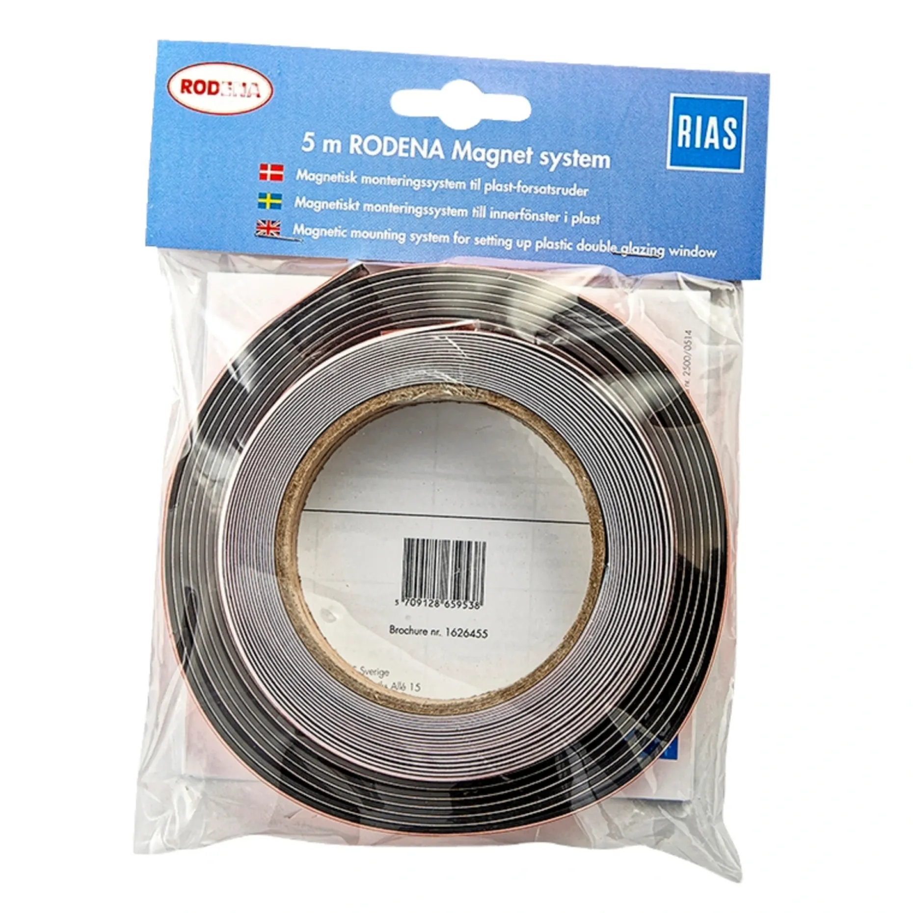 RIAS MAGNET 2MTR STÅL-LISTE