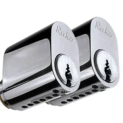 RUKO SERIE 1200 RD1660 RFL LÅSESÆT CYLINDERLÅS GRÅ 1 SÆT