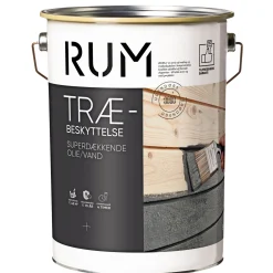 RUM SUPERDÆK TRÆBESKYTTELSE DÆKKENDE 5 L KULSORT