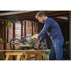 RYOBI KAP-/GERINGSSAV AKKU 18 V 254MM UDEN BATTERI OG LADER