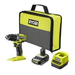 RYOBI RPD18C1-1C20G SLAGBOREMASKINE AKKU MED BATTERI OG LADER