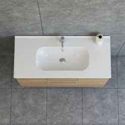 SCANBAD DELTA KARAT BADMØBEL VARM EG 2 SKUFFER 101 CM