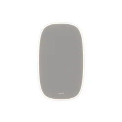 SCANBAD DELTA SQUIRCLE SPEJL M/ LYS MED LYSSTYRING 100 X 60 CM