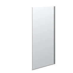 SCANBAD FLEXI MAT ALU PROFIL, 1 STK. FAST BRUSEVÆG KLAR GLAS 89 CM