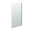 SCANBAD FLEXI MAT ALU PROFIL, 1 STK. FAST BRUSEVÆG KLAR GLAS 99 CM