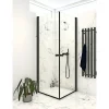 SCANBAD FLEXI SORT PROFIL, 1 STK. BRUSEDØR KLAR GLAS 79 CM